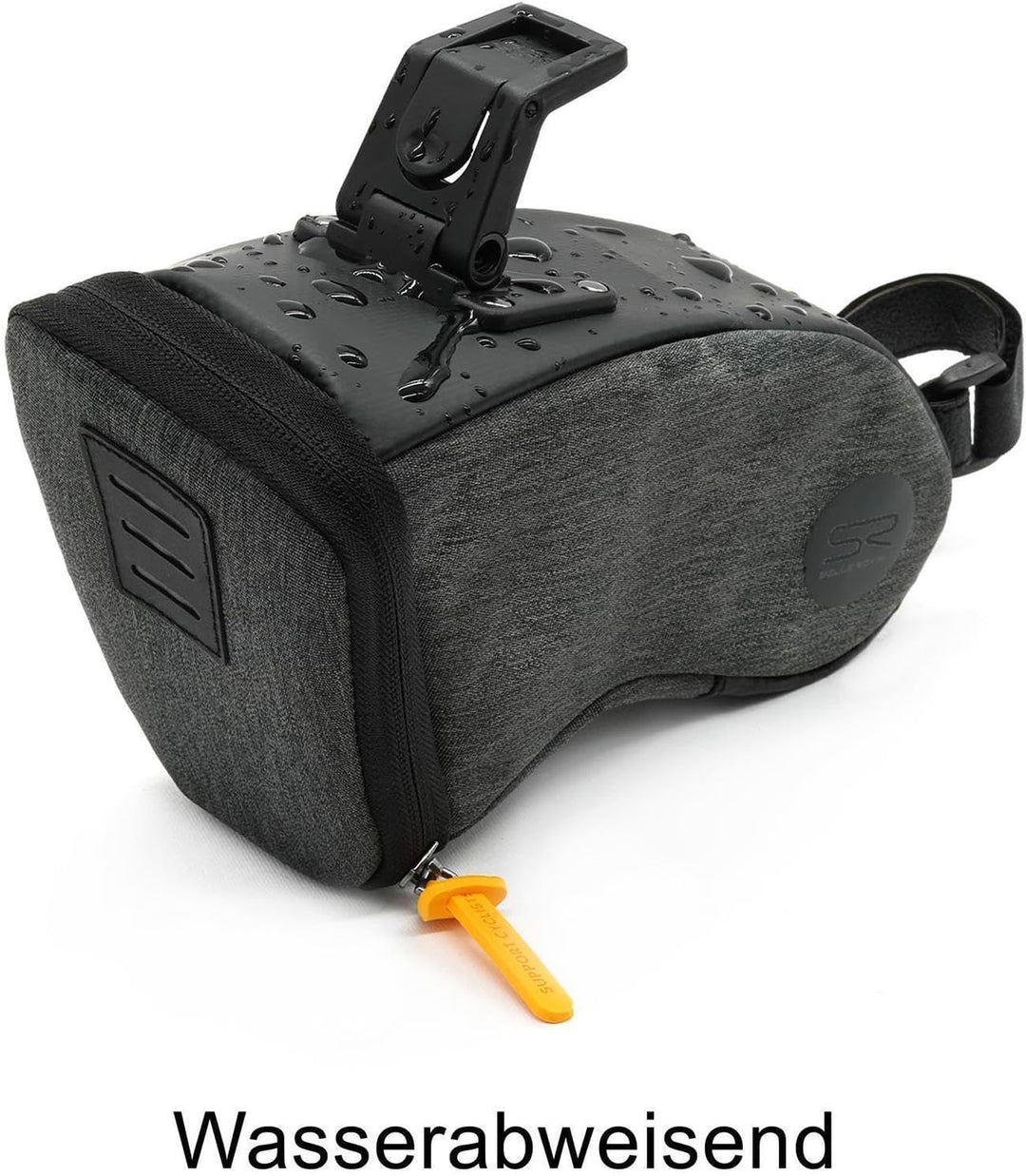 1 x Selle Royal Saddle Bag Medium (1.2l) Satteltasche Fahrradtasche Klippsystem inkl. 1 Schlauchflic