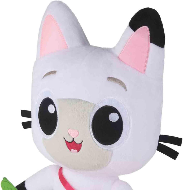 DREAMWORKS GABBY'S DOLLHOUSE: DER FILM - Interaktiver Plüsch Panda Pfötchen, 33cm mit Tasche & Zubeh
