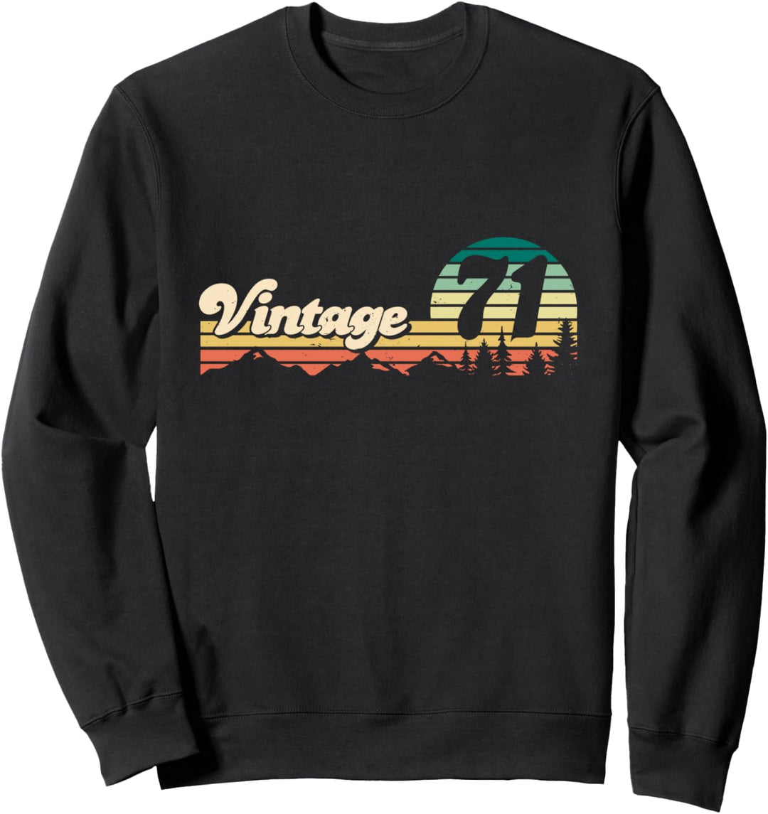 50. Geburtstag Geschenk Dezember 1971 fünfzigster Fünfzig Sweatshirt
