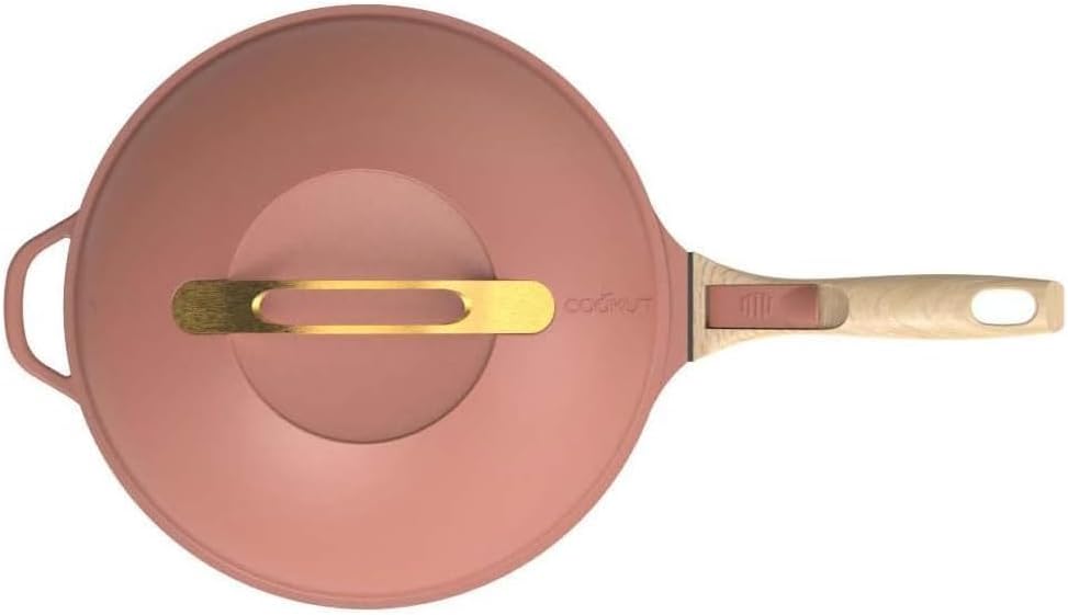 COOKUT - Die fabelhafte 8-in-1-Pfanne – 24 cm – ein einziges Utensil, das Pfanne, Pfanne, Schmortopf