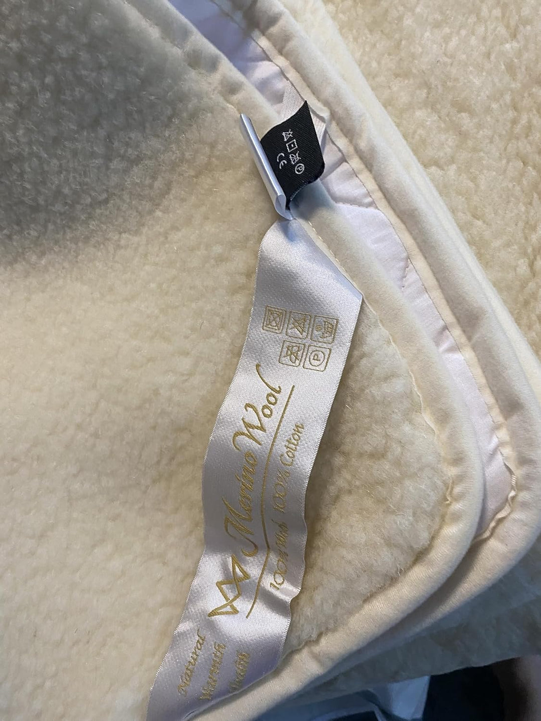 Merino Wool Diamond Unterbett Matratzenschoner Unterbetten Wolle Wool Mattress Topper Matratzenaufla