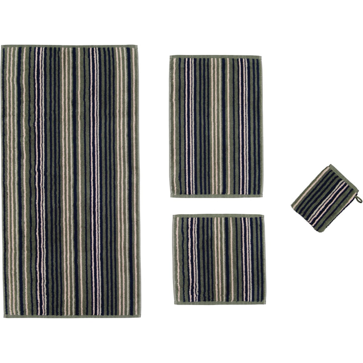 CAWÖ Home Handtücher Avenue Streifen 358 Field - 41 Duschtuch 70x140 cm, Duschtuch 70x140 cm