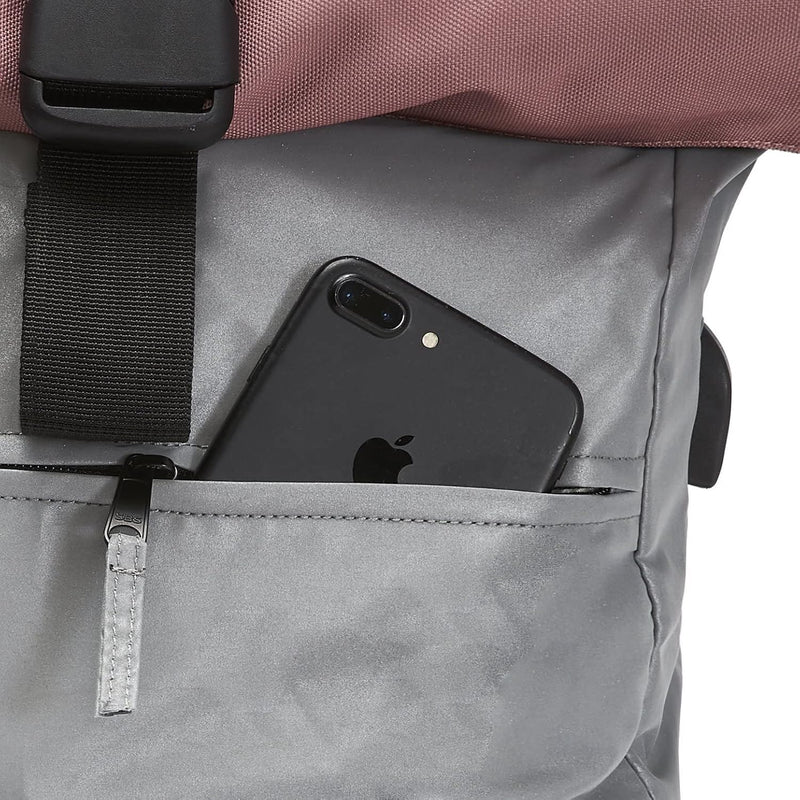 Ela Mo Rucksack Damen Schön, Komfortabel und Durchdacht 18 L (Night Edition - Peach), Night Edition