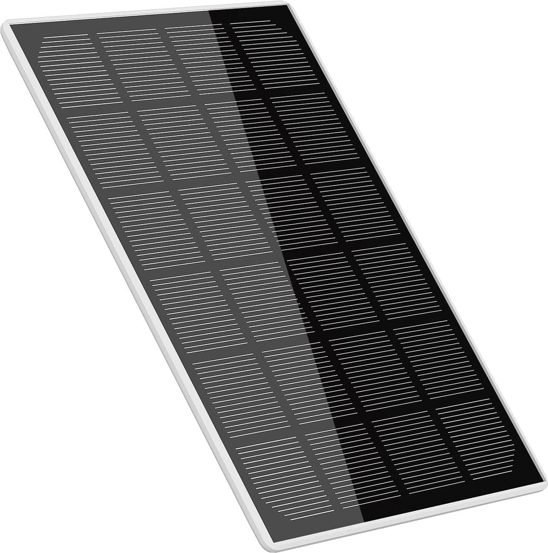 revolt Solarpanel Kamera: 2er-Set Universal-Solarpanel für Akku-IP-Kameras, 3W, IP65 (für Überwachun