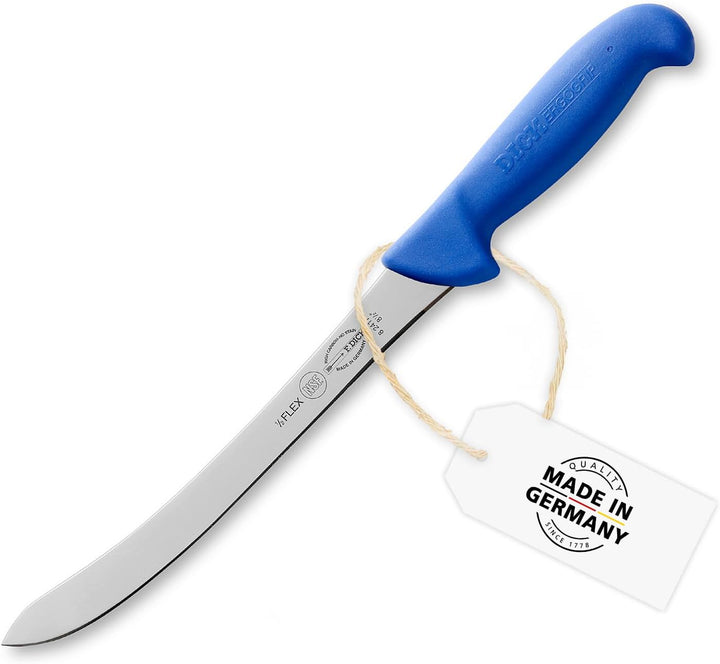 F. DICK Fischfiletiermesser, ErgoGrip (Filetiermesser mit Klinge 21cm, X55CrMo14 Stahl, nichtrostend