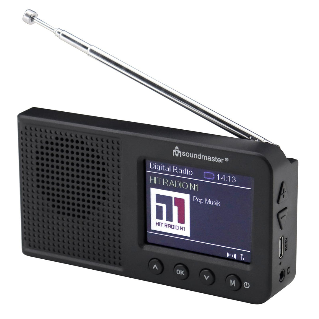 SOUNDMASTER DAB+/UKW-PLL Radio, DAB175SW, schwarz