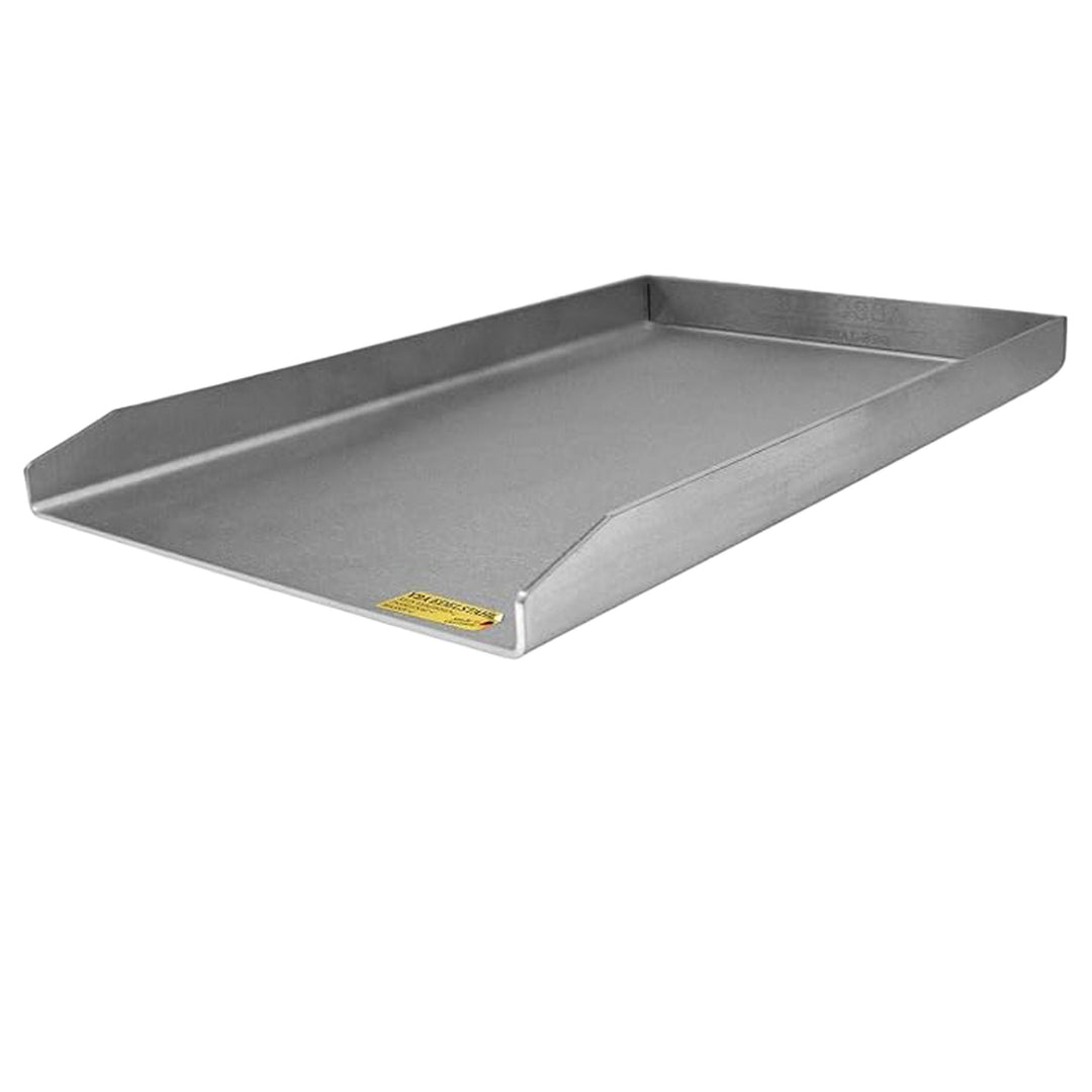 BABOSSA Grill Plancha aus V2A Edelstahl – Erstklassige Verarbeitung & perfekte Hitzeverteilung – kom