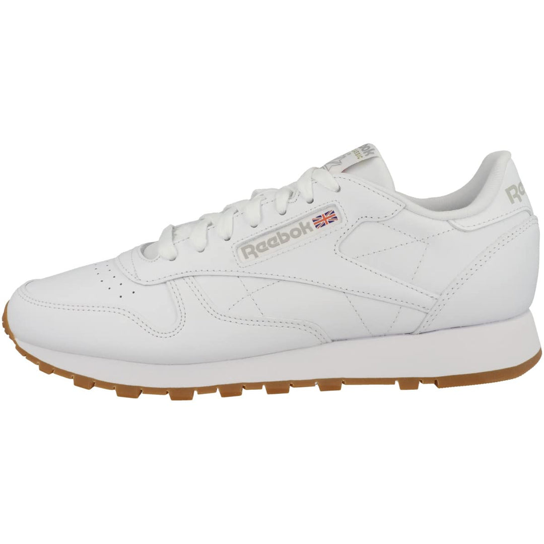 Reebok Classic Leather, Weiss 38.5 EU Ftwr White Pure Grey 3 Reebok Rubber Gum 03, 38.5 EU