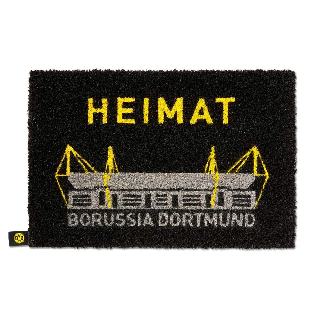 BVB Borussia Dortmund - Fussmatte Heimat - Matte Haustür