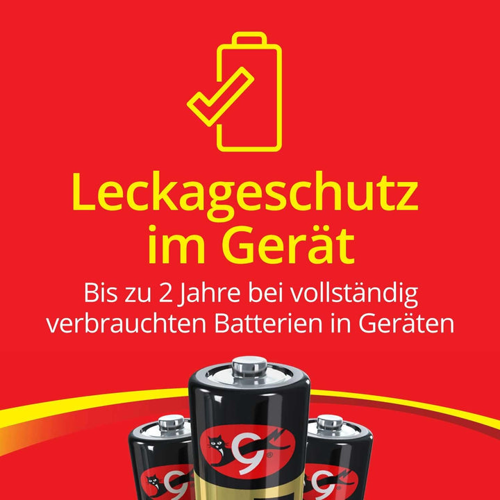 Eveready Gold Alkaline AA-Batterien 40 Stück, Langlebige Doppel-A-Batterien für Haushaltsgeräte + Go