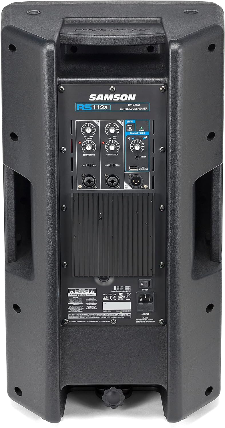 Samson Technologies RS112A Meuble haut-parleur alimenté