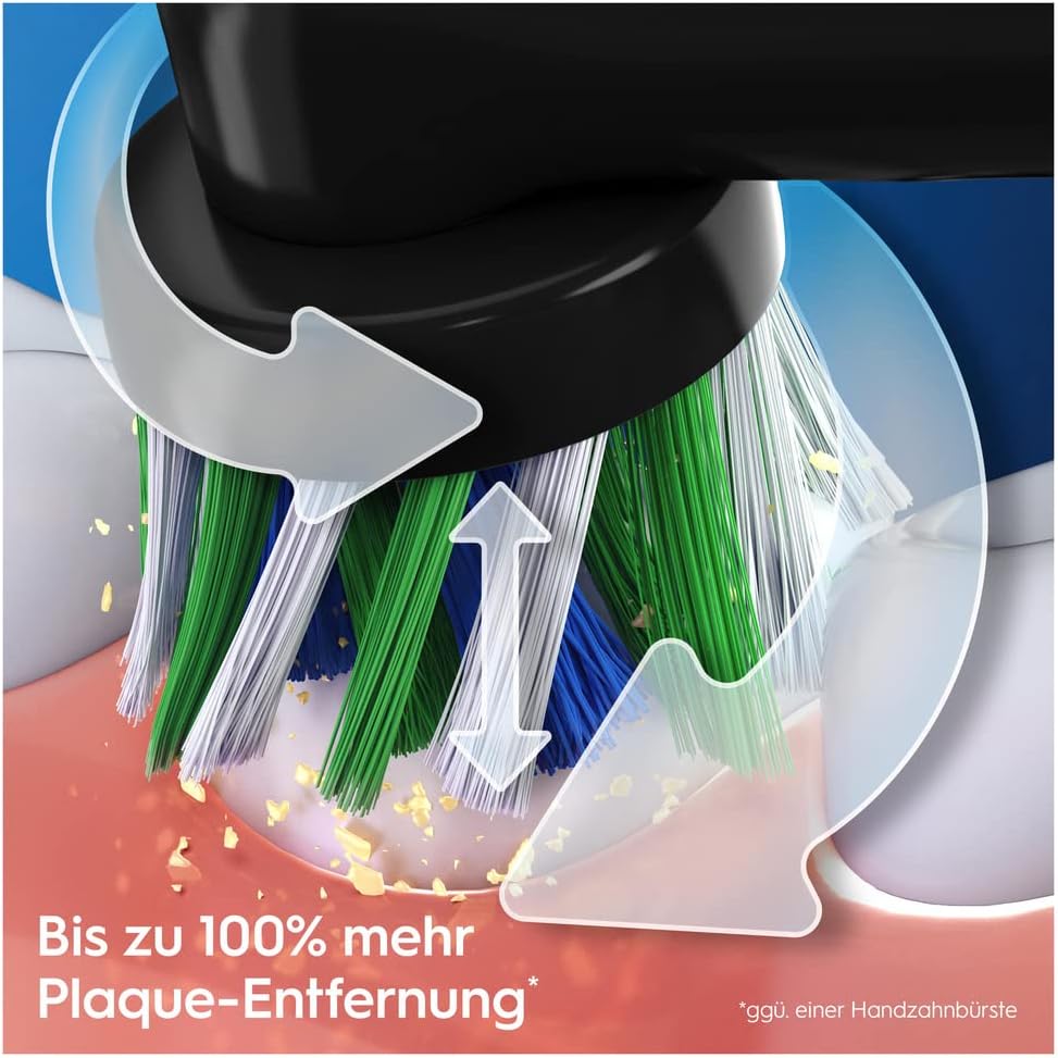 Oral-B PRO 3 3500 Elektrische Zahnbürste/Electric Toothbrush, mit 3 Putzmodi und visueller 360° Andr