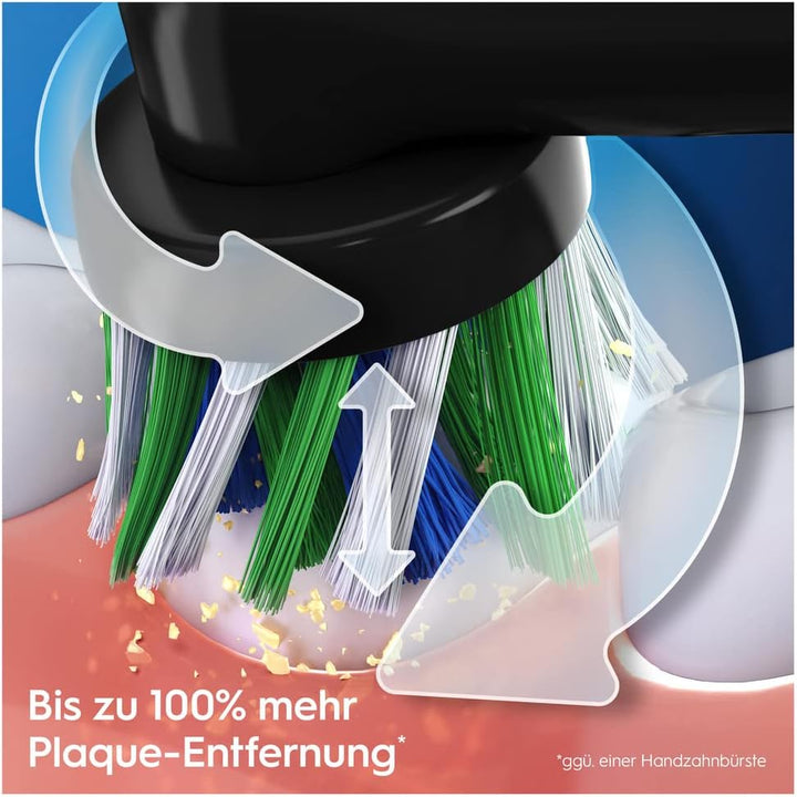 Oral-B PRO 3 3500 Elektrische Zahnbürste/Electric Toothbrush, mit 3 Putzmodi und visueller 360° Andr