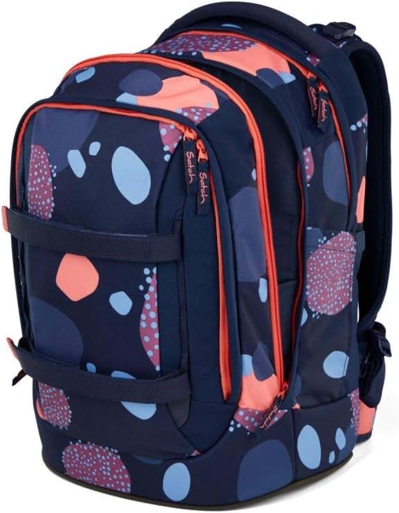 Satch Pack Pencil Slider Light Edition Schulrucksack Set 3tlg. inkl. Sportbeutel (Coral Reef), Coral