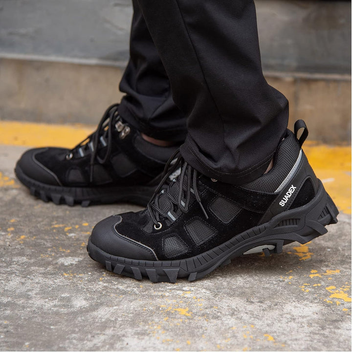 SUADEX Sicherheitsschuhe Arbeitsschuhe Herren Damen Leicht Stahlkappenschuhe Atmungsaktiv mit Stahlk