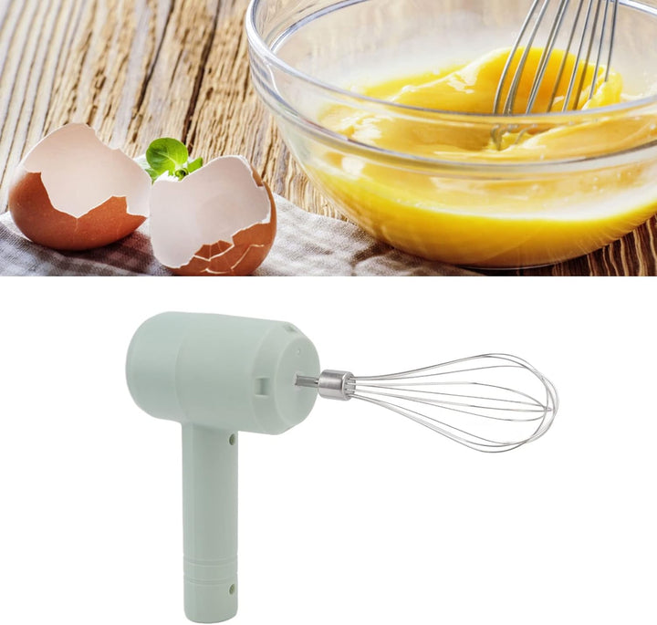 TOPINCN Elektrischer Handmixer Automatischer Wiederaufladbarer Tragbarer Kabelloser USB-Handmixer Zu