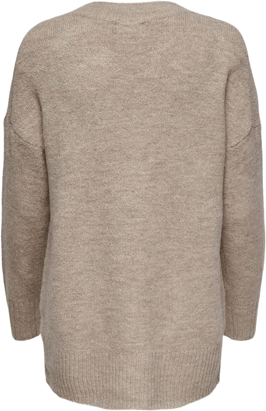 ONLY Female Strickpullover Detailreicher Strickpullover XS Nomad/Detail:w. Melange, XS Nomad/Detail: