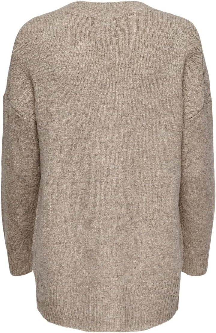 ONLY Female Strickpullover Detailreicher Strickpullover XS Nomad/Detail:w. Melange, XS Nomad/Detail: