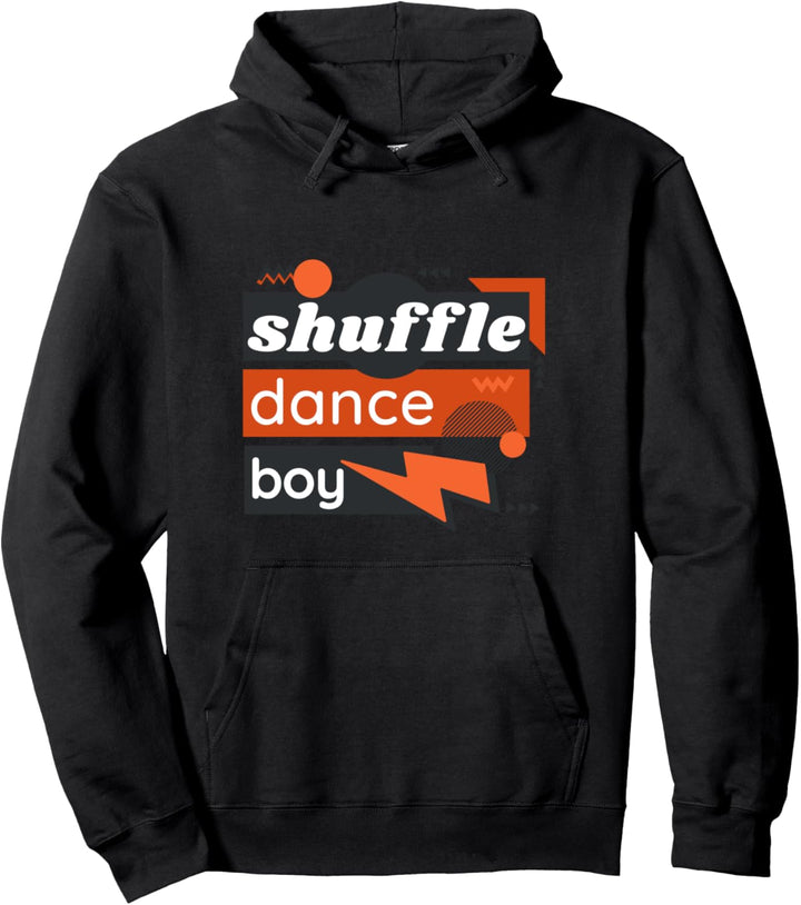 80's Style Shuffle Dance Boy Pullover Hoodie