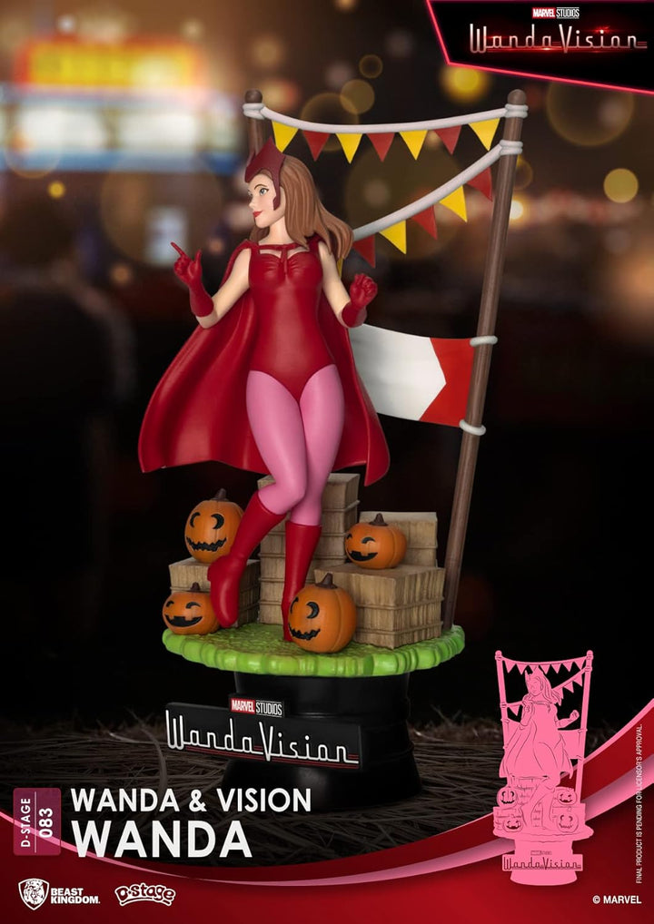 Beast Kingdom Toys WandaVision Diorama PVC D-Stage Wanda 16cm