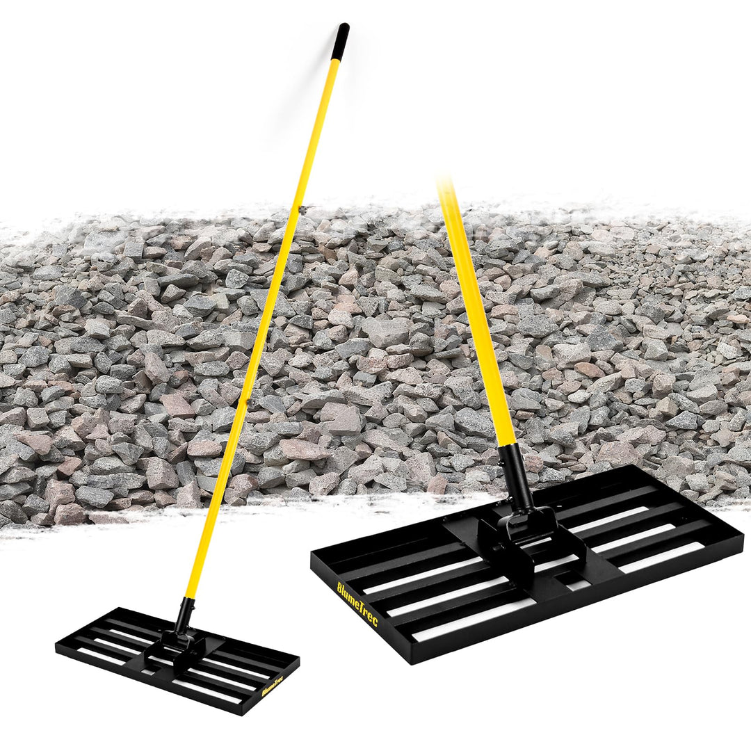 Rasen-Nivellierungsrechen, 2,13m, 76 x 25cm, Nivellierwerkzeug, robust, müheloses Rasen-Nivellierwer