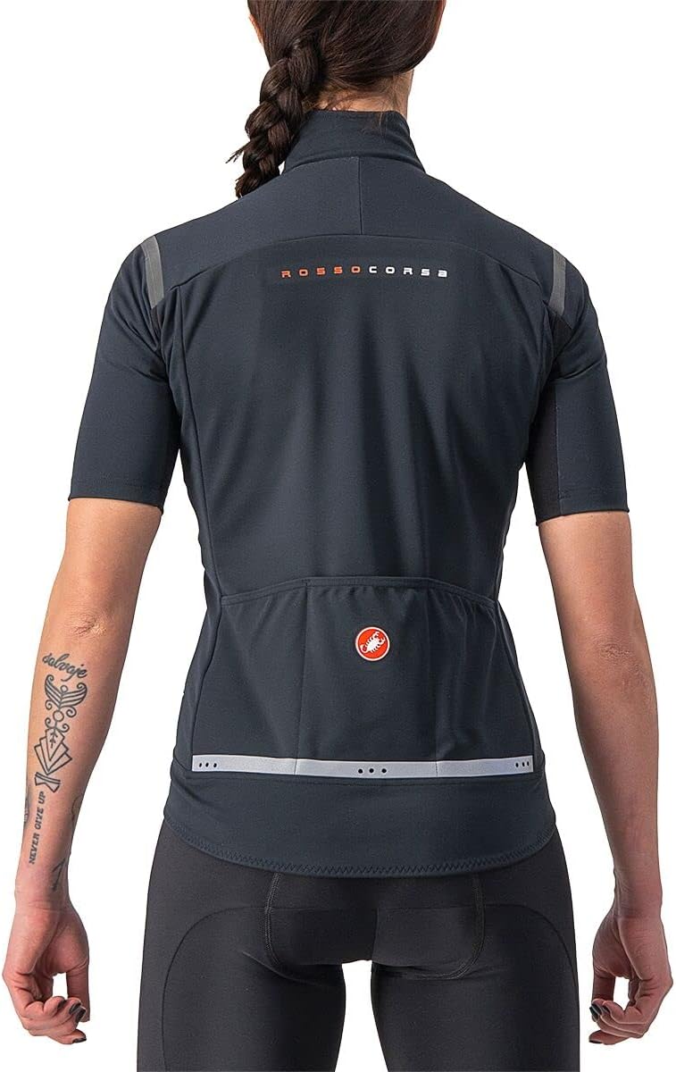 Castelli 4522544 GABBA RoS 2 W Jacket Women's LIGHT BLACK/BLACK XL