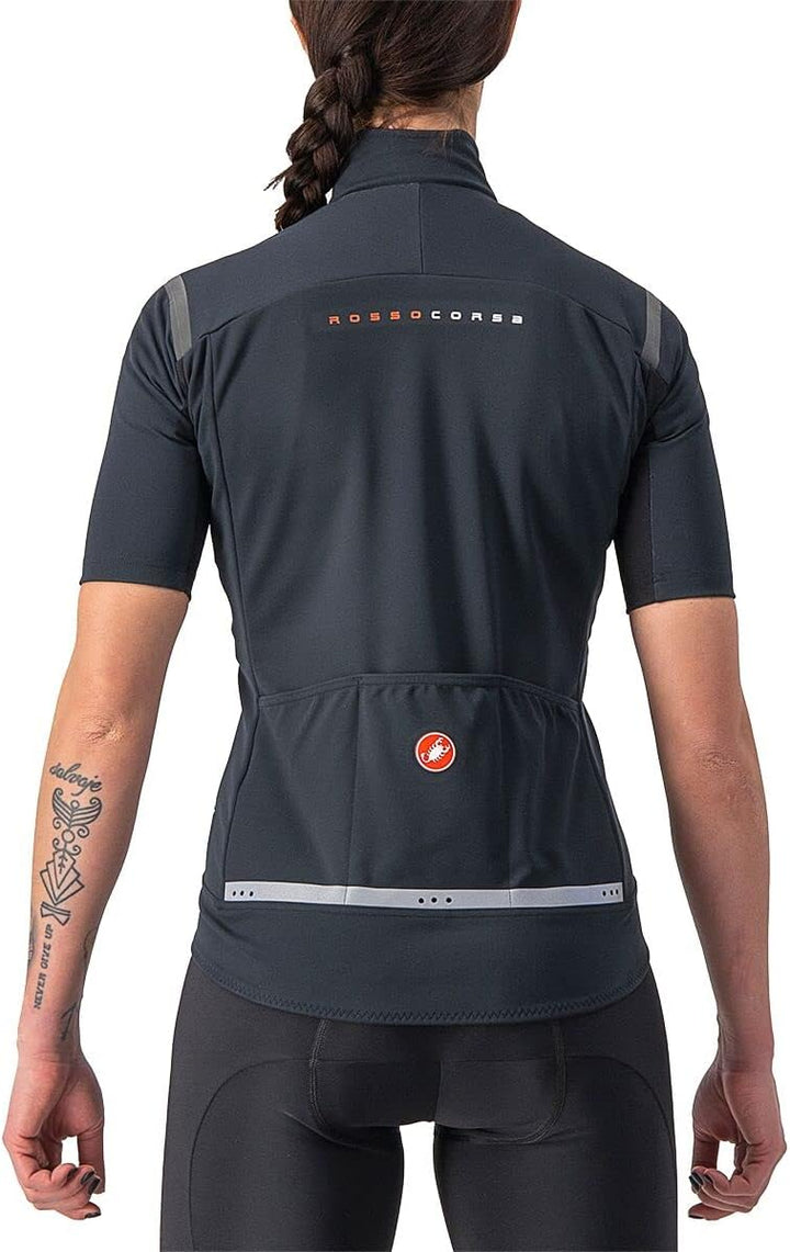 Castelli 4522544 GABBA RoS 2 W Jacket Women's LIGHT BLACK/BLACK XL