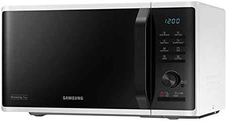 Samsung MG23K3515AW Mikrowelle (Grill-Mikrowelle, 23 l, 1250 W, Drehknöpfe, weiss, schwarz, 1100 W)