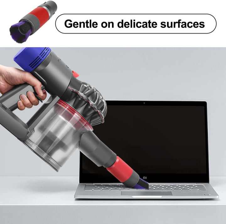 Kratzfreie Staubbürste für Dyson V15 V12 V11 V10 V8 V7 Gen5 Staubsauger, Ersatz Weiche Bürste Aufsat