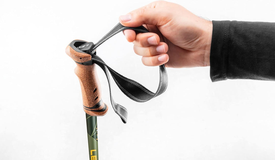 Leki Legacy Lite AS Stöcke mango-olivgreen-bottlegreen 100-135cm, mango-olivgreen-bottlegreen 100-13