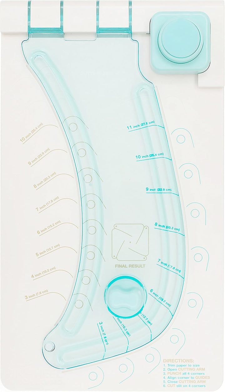 We R Memory Keepers Bastelartikel, Plastic, mehrfarbig, 2.6 x 3.75 x 0.01 cm Stanzbrett für Windrädc