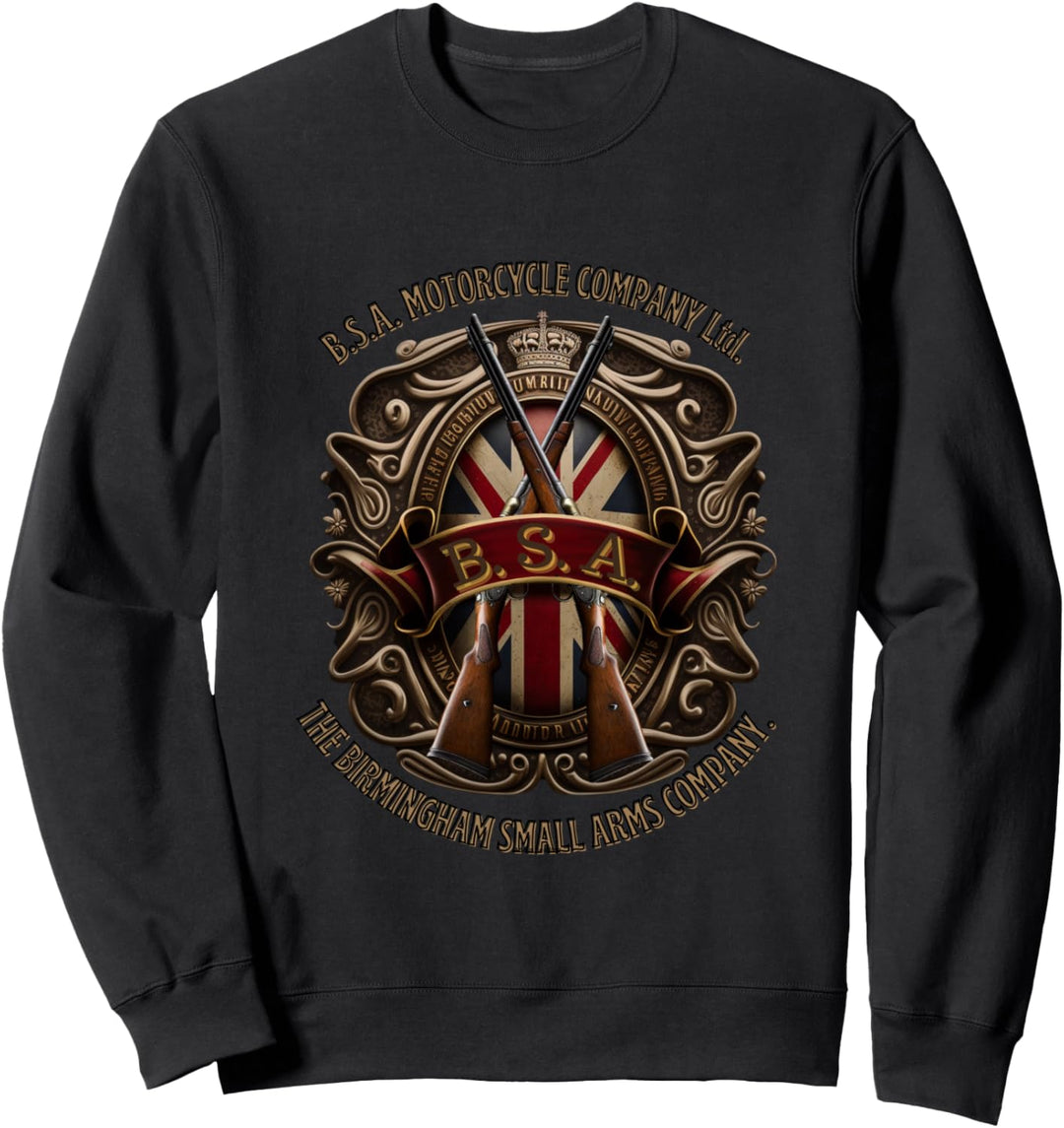 BSA Motorradabzeichen im Vintage-Stil Sweatshirt