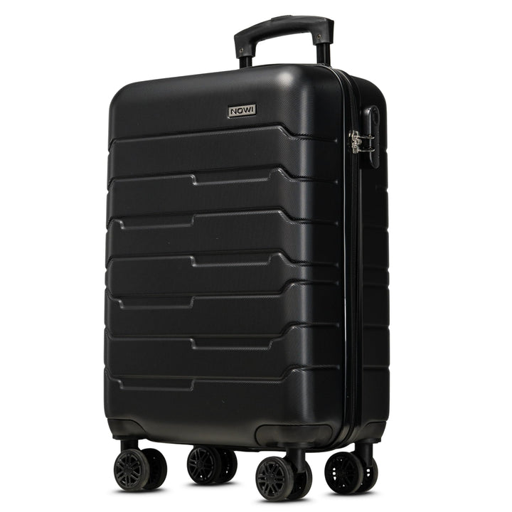 NOWI 2.0 Handgepäck Koffer 37L – Kleiner Hartschalen-Trolley mit Rollen – Handgepäckkoffer leicht, Z