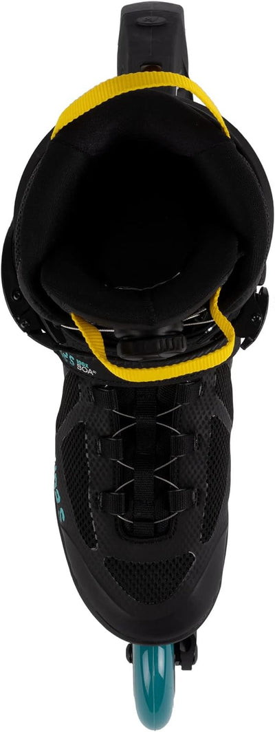 K2 Skates Unisex Inline Skates VO2 S 100 X BOA, black - blue - yellow, 30G0142 EU: 39 (UK: 5.5 / US: