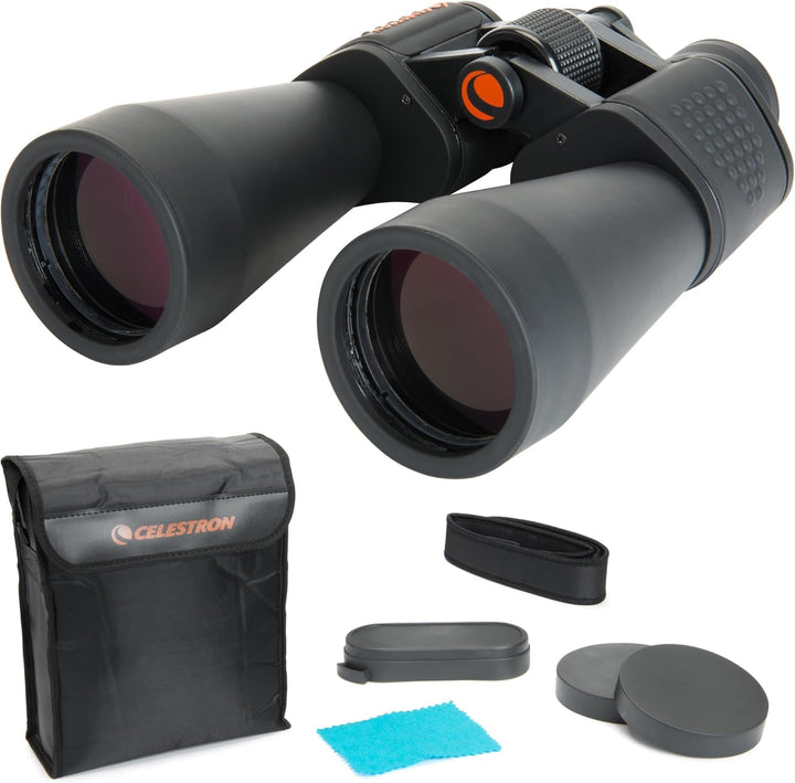 Celestron 71007 SkyMaster 12 x 60 mm Porroprismenfernglas mit mehrfach vergütete Linse, BaK-4 Prisme