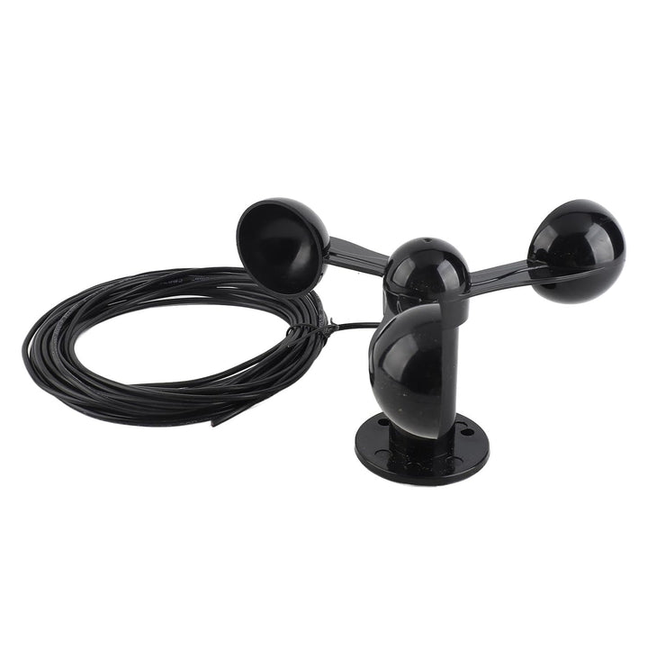 Drei -Tasse -Anemometer -Sensorwindgeschwindigkeits -Becher -Detektor mit 8 M Wasserfestem Kabel, 4