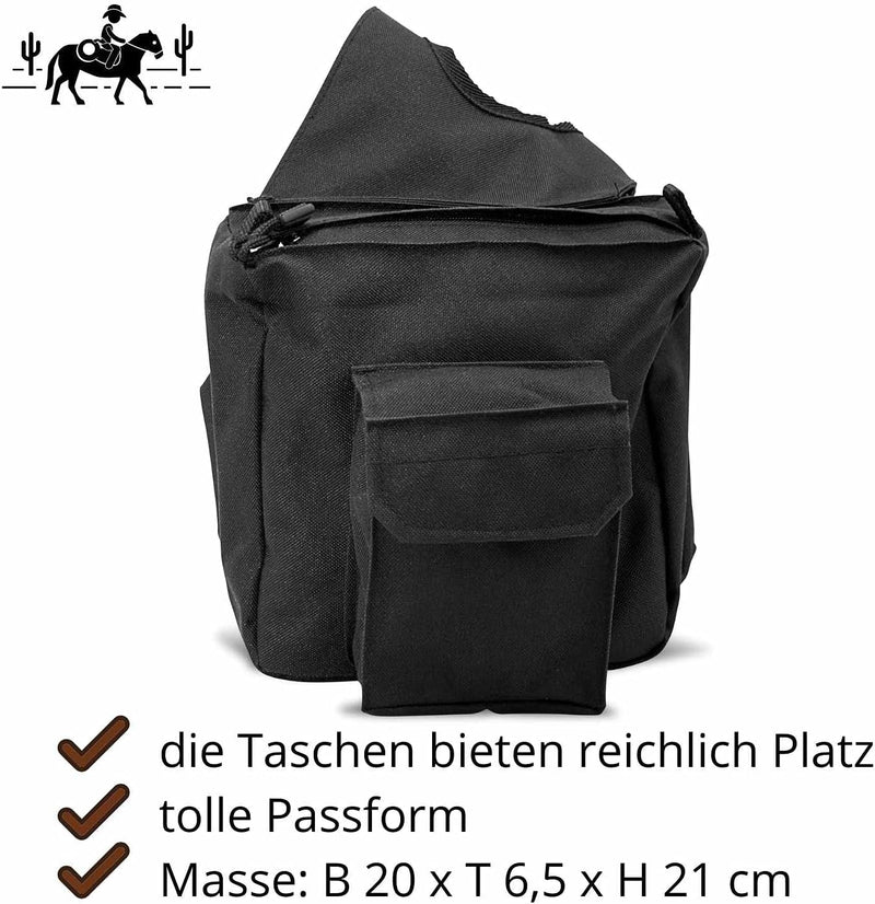 AMKA Hornpacktasche Horn Packtasche Satteltasche Westernsattel Vorderpacktasche