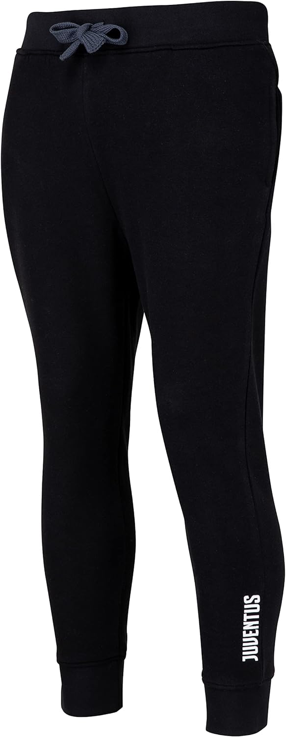 Juventus Herren Hose aus Molton, offizielle Kollektion M Schwarz, M Schwarz