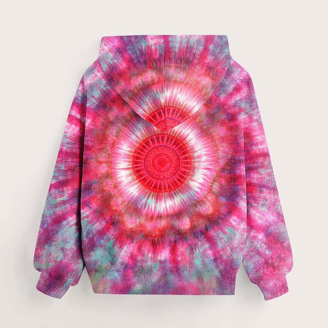 Mädchen Batik Hoodie Bedrucken Pullover Kawaii Kapuzenpullover Kinder Sweatshirt Oberteil Mode Stree
