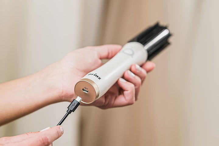 Prinz Akku Volumenstyler PZ-AVS1 – kabellos, 3 Temperaturstufen, Keramikbeschichtung, automatische A