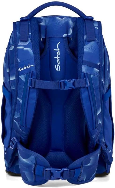 Satch Pack Pencil Slider Light Edition Schulrucksack Set 3tlg. inkl. Sportbeutel (Vibrant Blue), Vib