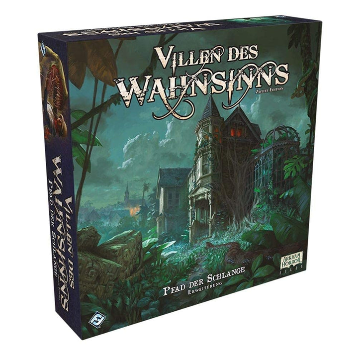 Asmodee | Fantasy Flight Games | Villen des Wahnsinns 2. Edition – Pfad der Schlange | Erweiterung |