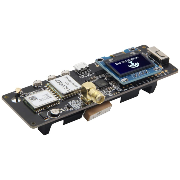 LILYGO T-Beam Meshtastic LORA32 433MHz ESP32 Entwicklungsboard WiFi BLE CH9102F Chip TTGO OLED Modul