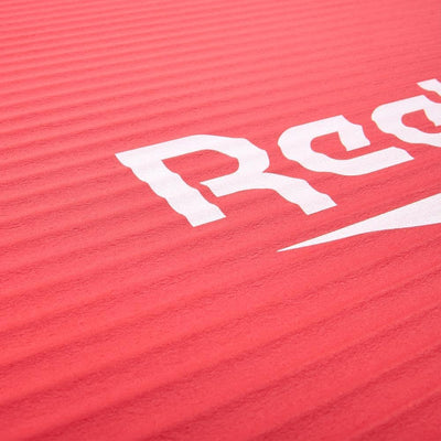 Reebok Trainingsmatte - Rutschfeste Gymnastikmatte aus natürlichem Gummi in 7mm, 10mm, 15mm und vers