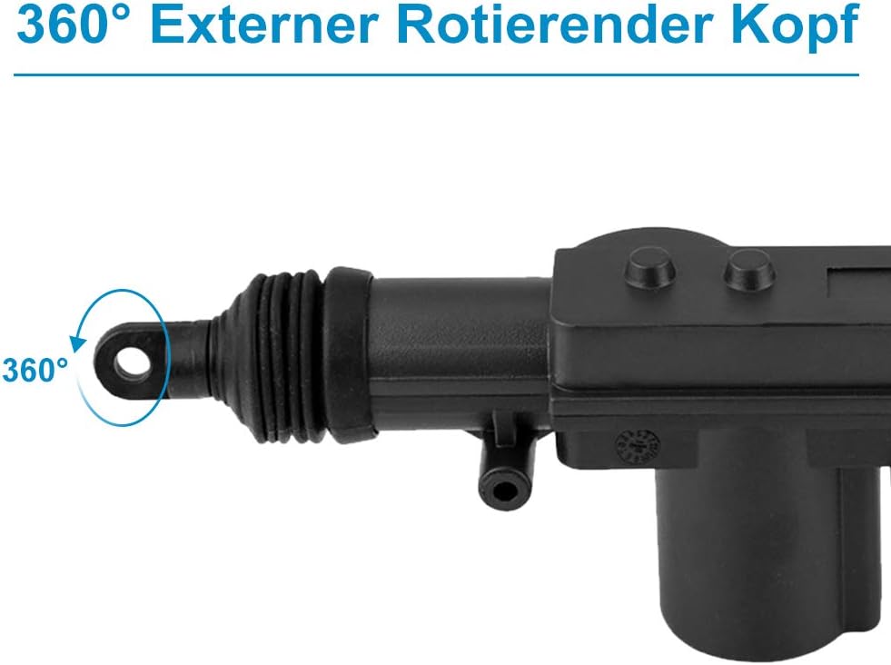 Ejoyous Universal Auto Türschloss Keyless Entry System Zentralverriegelung Fernbedienung Kit mit 4 S