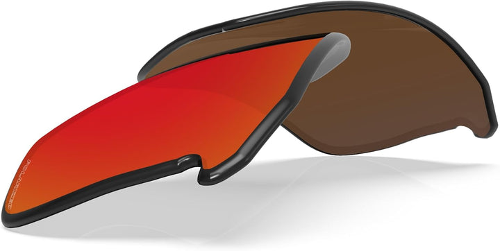 BlazerBuck Polycarbonat Ersatzgläser für BOSE Tempo Sonnenbrillen Feuerrot Polarisiert, Feuerrot Pol