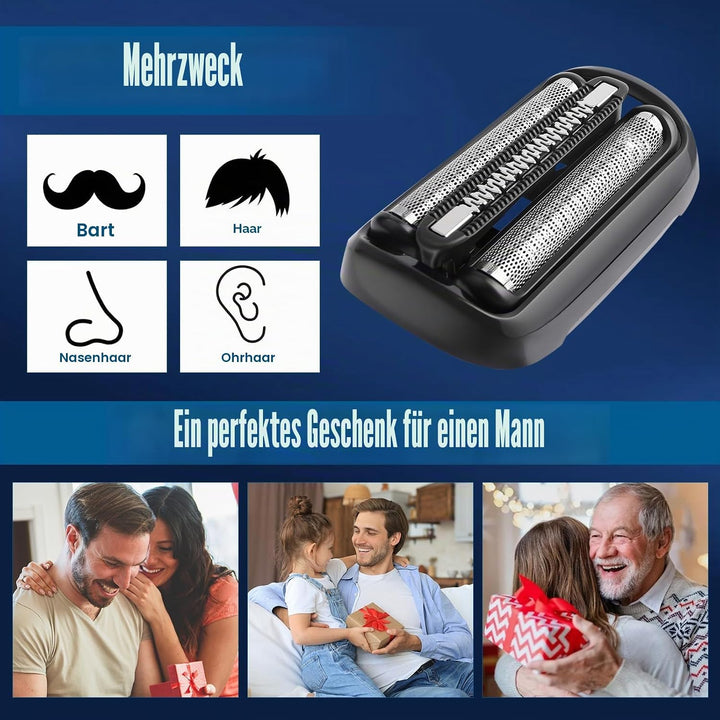 53B Ersatz-Rasierkop Kompatibel mit Series 5/6 Scherkopf, 53B S5 Scherkopf Ersatzscherteil & Rasiere