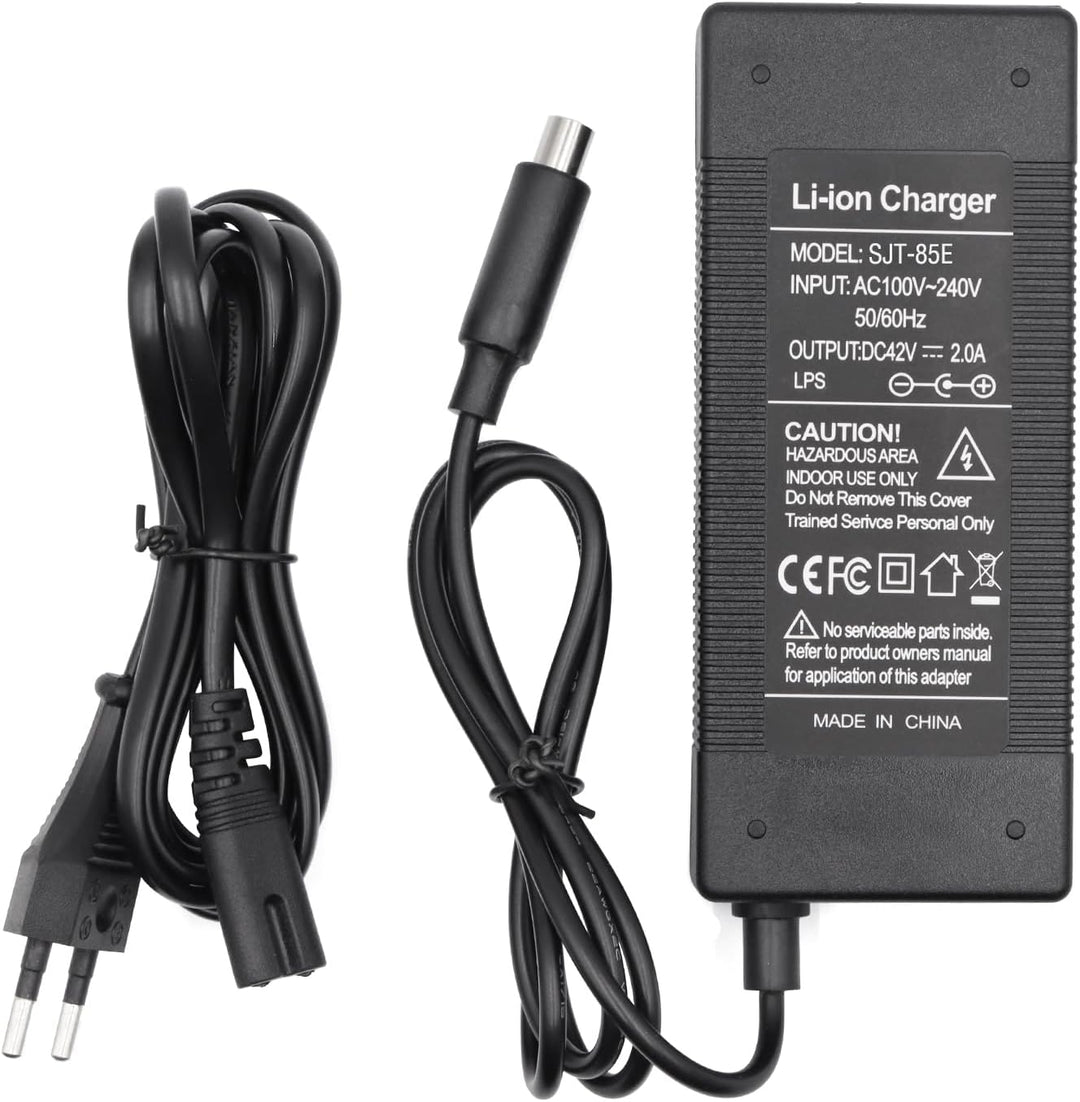 Yungeln Ladegeräte für 36V E-Scooter, 42V 2A AC Netzteil Scooter Adapter Ladegerät für Xiaomi 1S M36