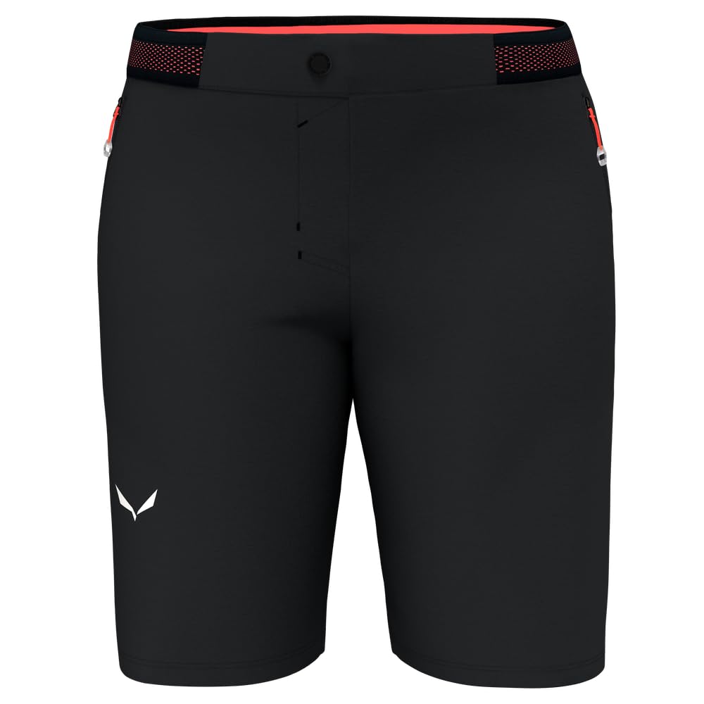 SALEWA Damen Wanderhose Kurz PEDROC DST SHORTS 34 Black Out, 34 Black Out
