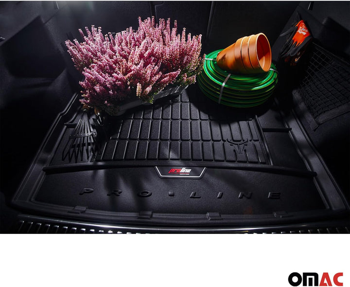 OMAC Gummi Kofferraumwanne kompatibel mit Hyundai Kona 2017-2023 TPE Laderaumwanne Schwarz